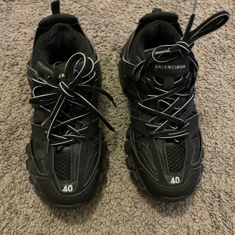 Balenciaga Men's Black Sneakers